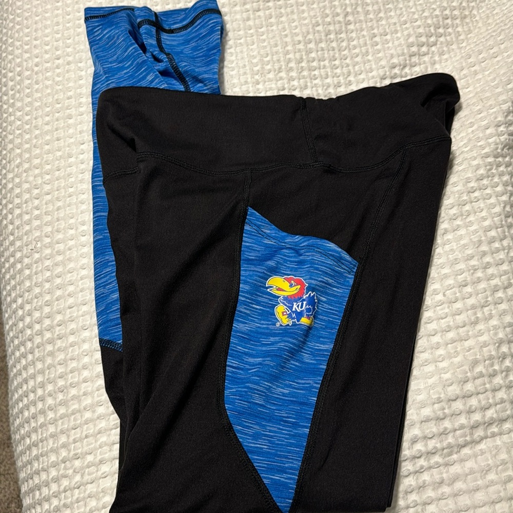 Jayhawk Leggings (Rock Chalk!)